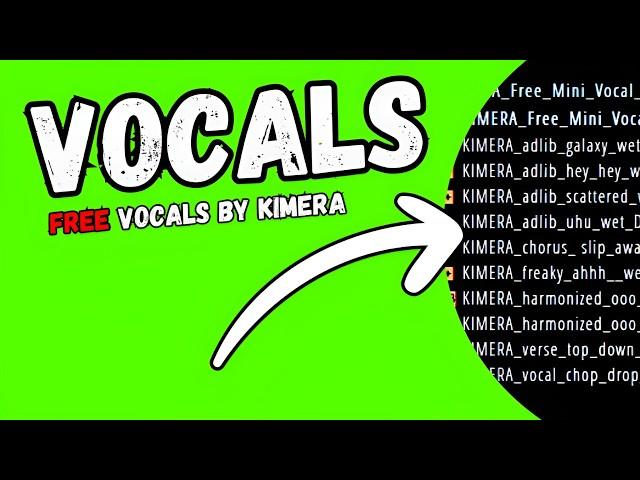 Free Vocal Sample Pack - Royalty Free Vocals - Vocal Sample Pack | By Kimera