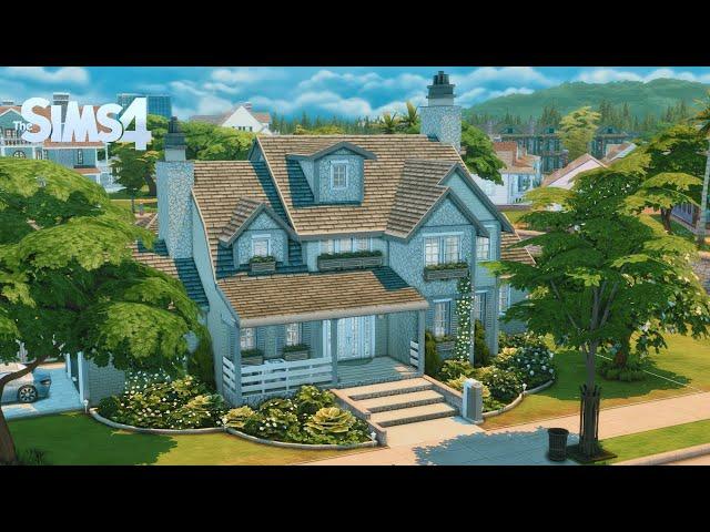 Newcrest Family Home | The Sims 4 Stop Motion | No CC |