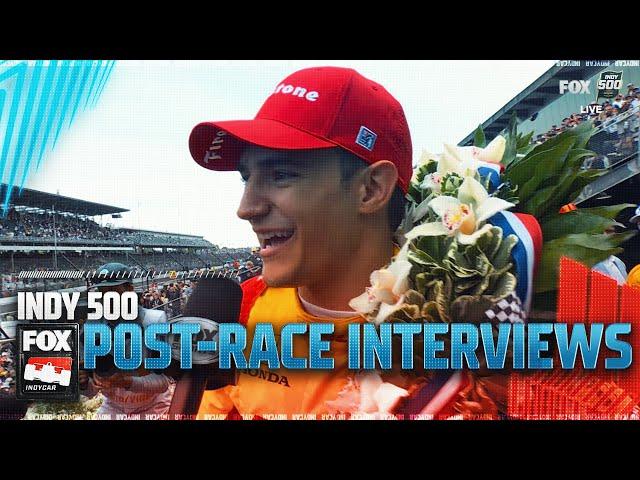 POST-RACE INTERVIEWS: Alex Palou, Marcus Ericsson, David Malukas and more! | INDYCAR on FOX