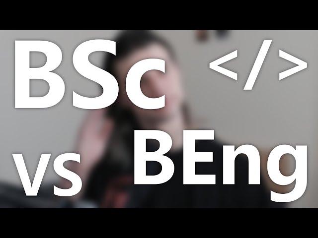 Difference Between BSc & BEng