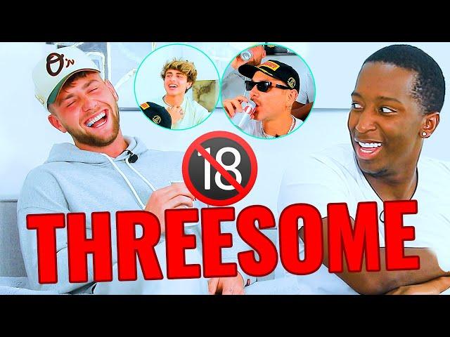 HARRY JOWSEY, MARKELL E JOÃO: THREESOME !!! |#MatheusMazzafera