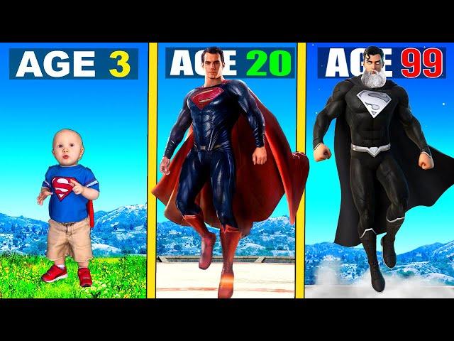 Surviving 99 YEARS As SUPERMAN in GTA 5