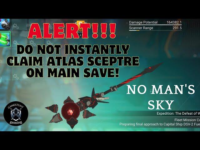ALERT!!! WATCH THIS FIRST BEFORE YOU CLAIM YOUR NEW ATLAS SCEPTRE ! Omega Update 4.5 No Man's Sky