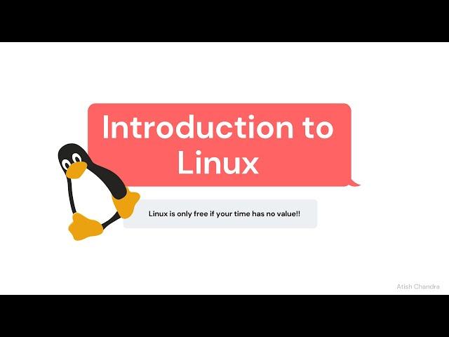 Introduction to Linux | Linux Tutorial for Beginners | History | Linux Administration - Tutorial 4