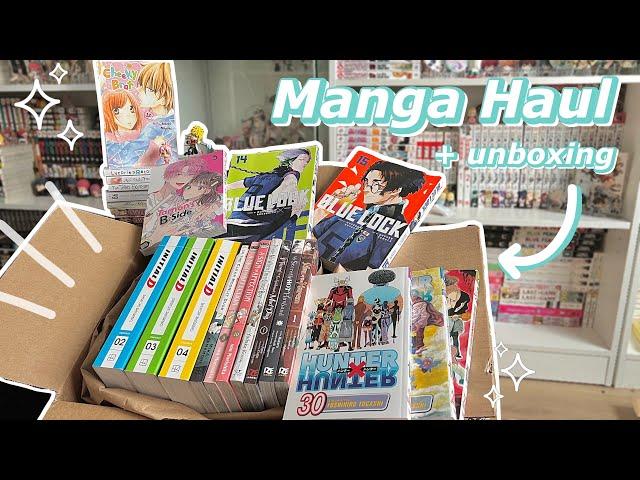 Manga Haul + Unboxing  || 20+ Volumes 