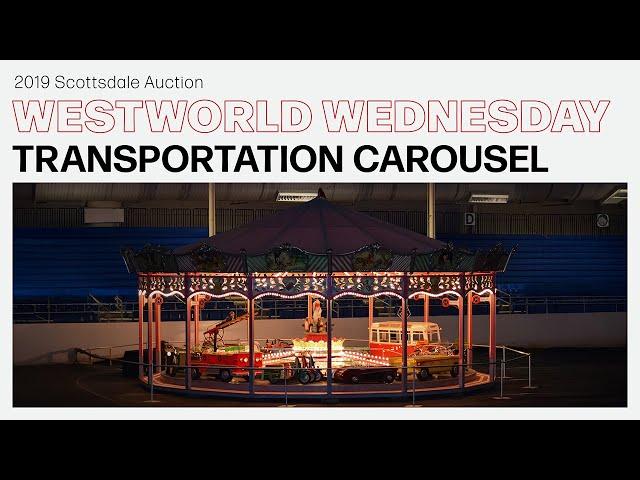 SOLD! Full-Size Transportation-Themed Carousel - BARRETT-JACKSON REWIND 2019 SCOTTSDALE AUCTION