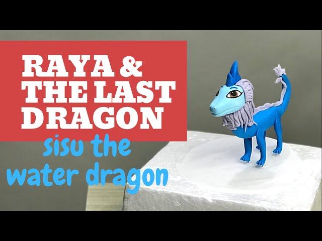 HOW TO MAKE SISU (Water Dragon) OF RAYA AND THE LAST DRAGON CAKE TOPPER