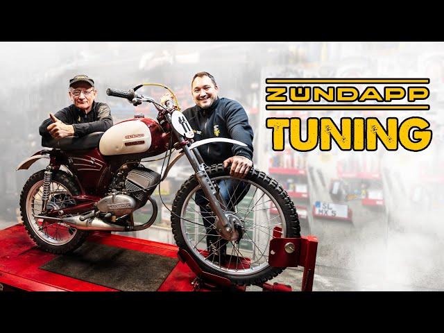 Leistungssteigerung mit einfachen Mitteln | Zündapp Cross KS 50 | Andis Funktionspunk