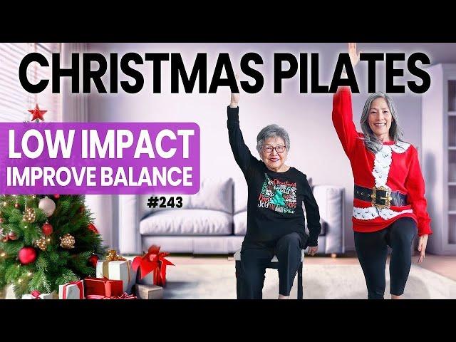 Christmas Pilates to Improve Strength & Balance (Perfect for 60+)