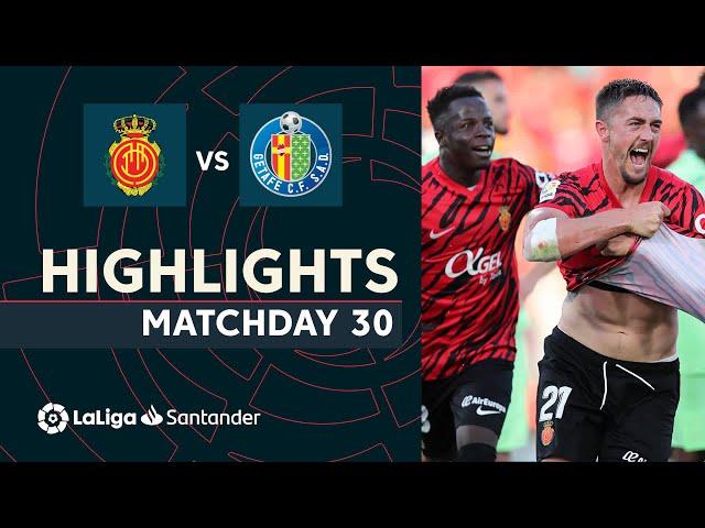 Highlights RCD Mallorca vs Getafe CF (3-1)