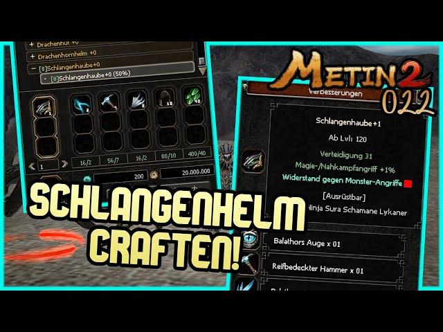 Metin2 DE  Tigerghost [ #022 ]  Schlangenhelm craften!