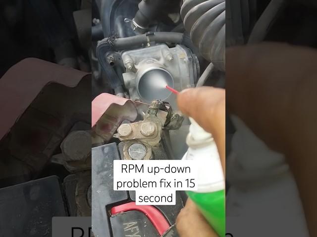 How to solve the RPM up-down problem fix #throttle-body #vigo #car #kia #etcs #today_breaking_news