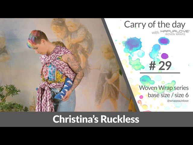 Christina’s Ruckless - Woven wrap - series (size 6 / base size)