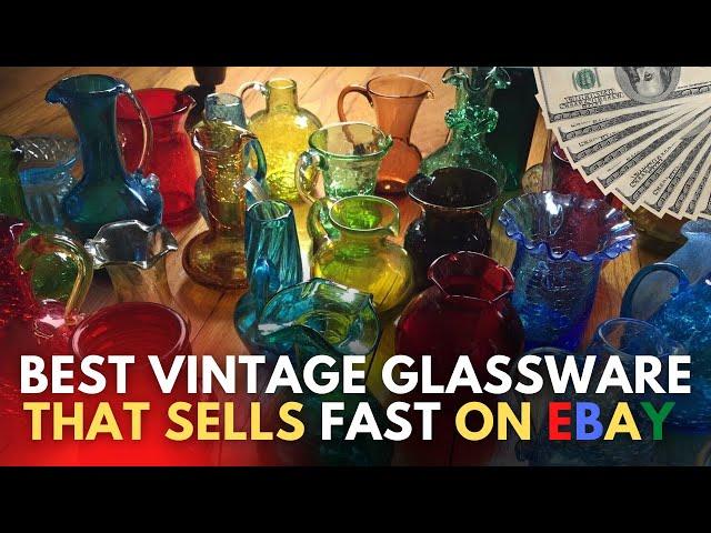 Never Pass On These 10 Vintage Glassware Items to Sell on Ebay!