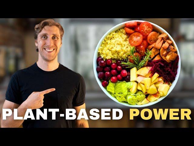 PLANT-BASED MEAL PREP FOR ATHLETES | Full Day of Eating