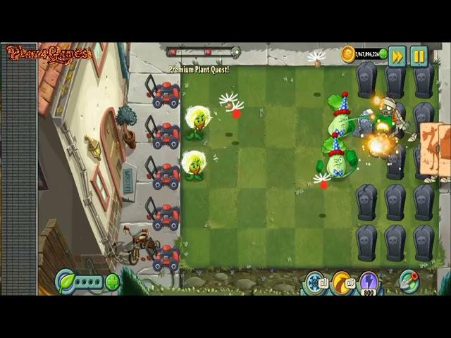 Plants vs Zombies 2 - Premium Plant Quest | Play4Games