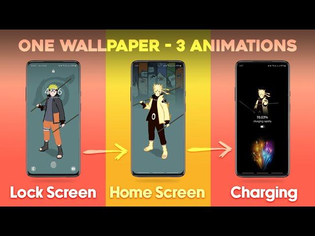 Unreal Wallpapers with built-in Charging Animations for any Android phone!