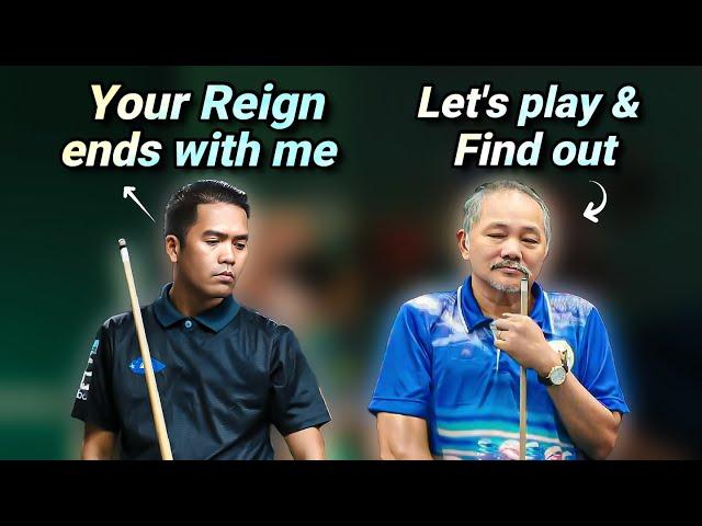 Very Confident PLAYER Thinks He Can RETIRE 70-Year Old EFREN REYES