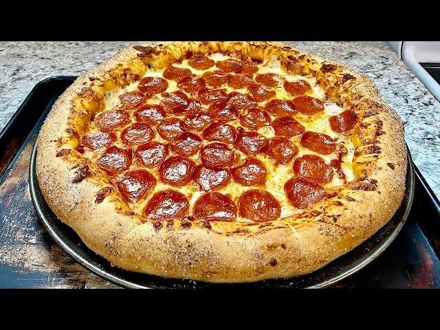 Pizza  Casera En Menos De 1 Hora Tamaño Familiar