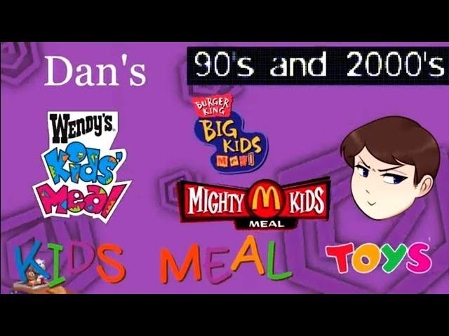 Dan's 90's and 2000's Kids Meal Toy Collection