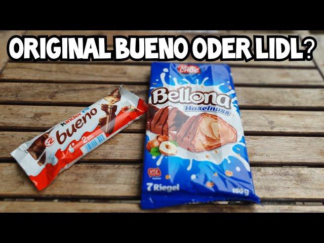 Lidl Mister Choc Bellona oder Kinder bueno? | Original oder "Fälschung"?