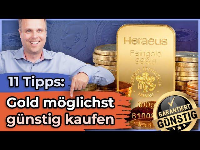 11 Tipps & Tricks: Gold günstig kaufen