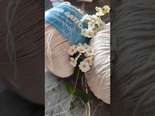#knitting #вязание крючком#вязание #схемывязанияспицами #crochet #весна #вязаниеизтрикотажнойпряжи