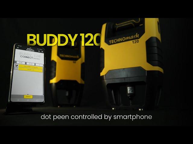 Buddy 120 : The freedom of dot peen marking