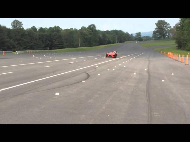 Polaris SlingShot rollover.