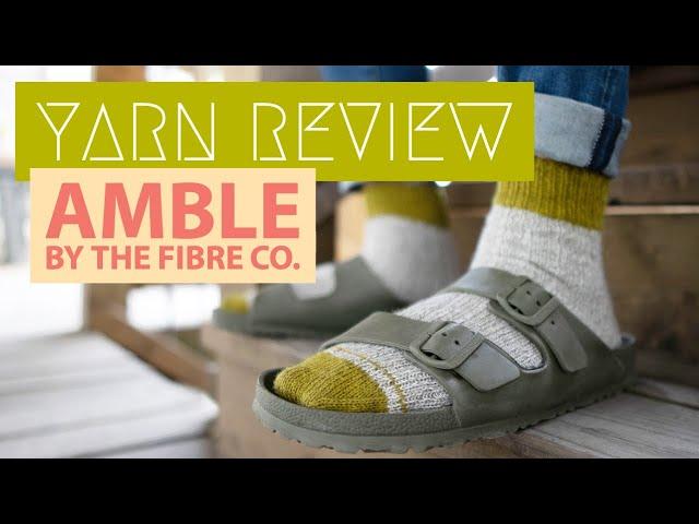 Sock Yarn Review: Amble By The Fibre Co