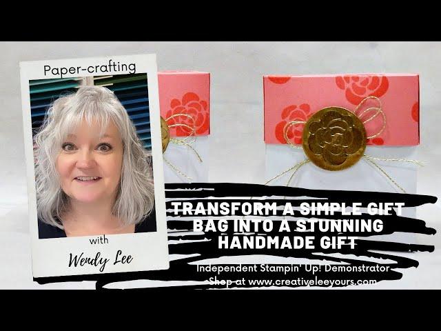 Transform a Simple Gift Bag into a Stunning Handmade Gift