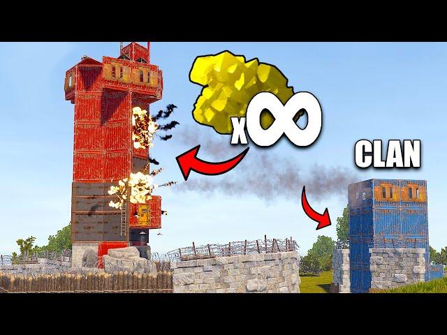 How A Solo Abuses An Infinite Sulfur Spot in Rust (Clams Hated It)