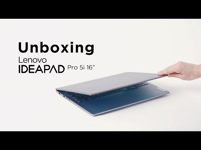 Unboxing the new Lenovo IdeaPad Pro 5i 16" (2023)