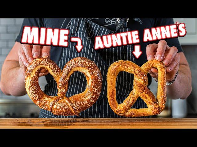 Making Auntie Anne's Pretzels At Home | But Better