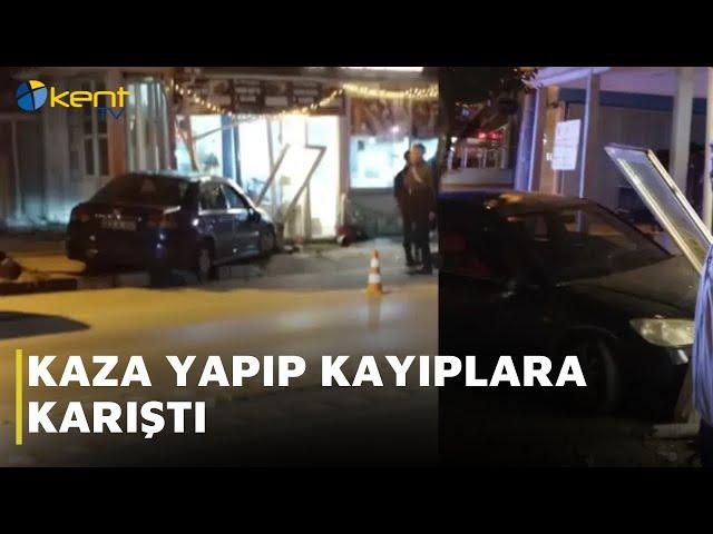 KAZA YAPIP KAYIPLARA KARIŞTI