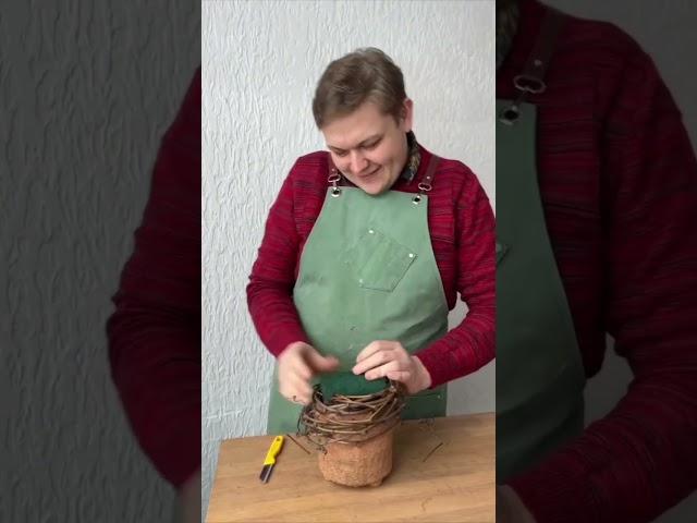Весенняя композиция своими руками