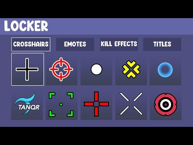 So I tried every CROSSHAIR in Roblox Bedwars..