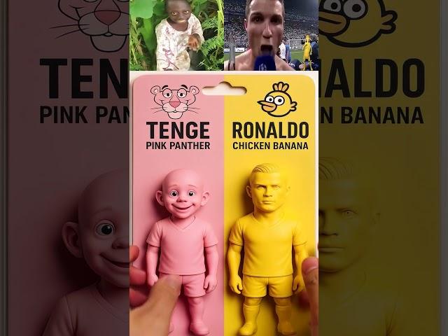 Unboxing Pink Panther X Chicken Banana Tenge X Ronaldo