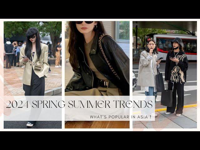 2024 Spring Summer Trends IN ASIA | Trends I saw! And Shop Haul - FASHION OVER 40 -