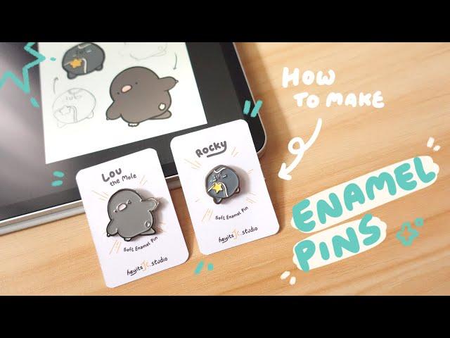 New enamel pins, behind the scenes of growing a small business & more | STUDIO VLOG 37 