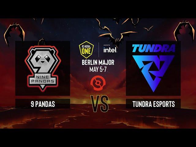 Dota2 - 9 Pandas vs Tundra Esports - Game 1 - ESL One Berlin 2023 - Playoffs
