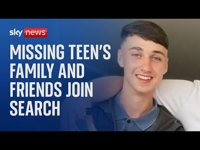 Jay Slater: Missing teenager's family and friends join search effort in Tenerife