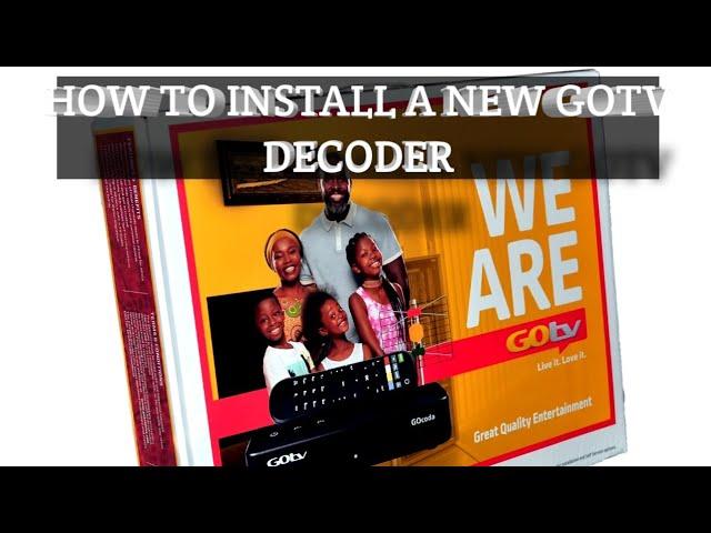 How to install a New Gotv Decoder (Part 1)