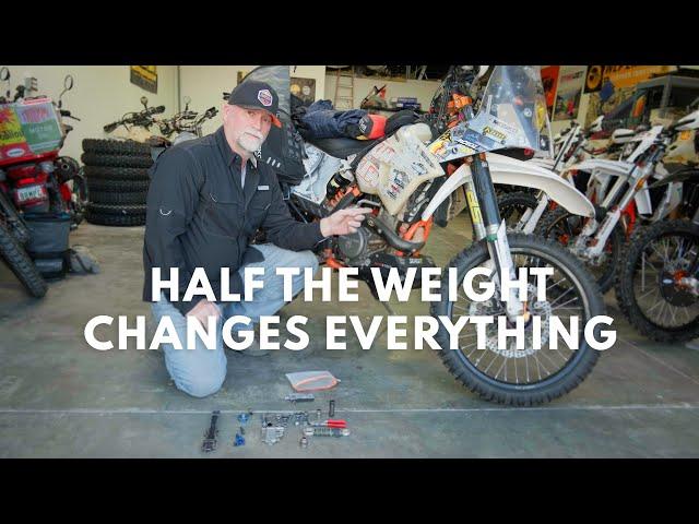 RTW Paul - How I Reduced My Load by 50% - CUTTING the WEIGHT of EVERYTHING - KTM 500EXC