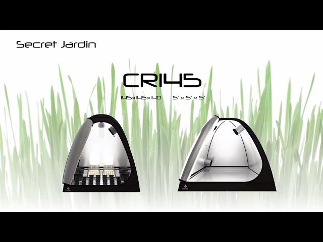 How to set up Secret Jardin grow tent CR145 | Product Tutorial