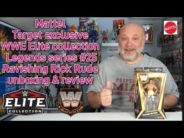 "Ravishing" Rick Rude WWE (Target exclusive) Elite Collection Legends series 25 unboxing & review