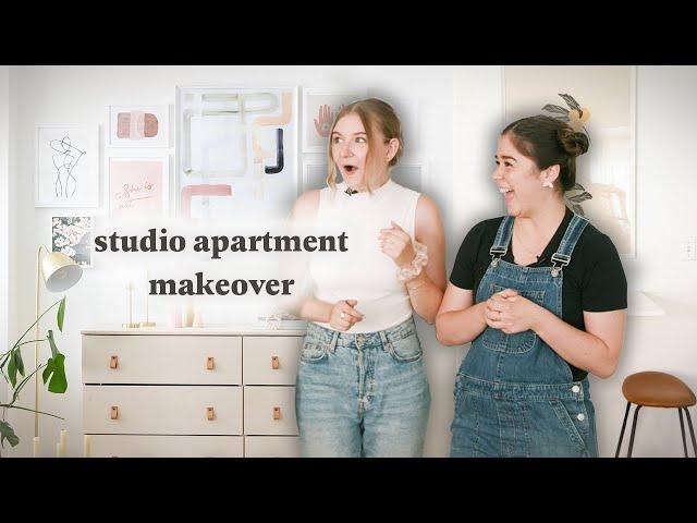 350 Sq Ft Studio Apartment Makeover Filled With Ikea Hacks!