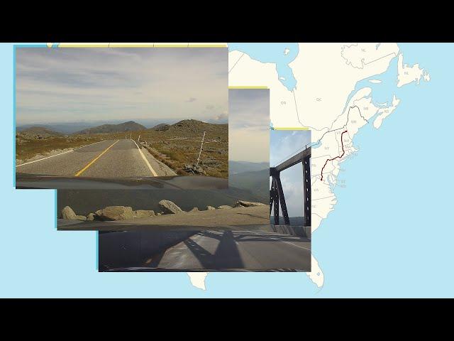 Mt. Washington, NH to Ashburn, VA: A Complete Real Time Road Trip