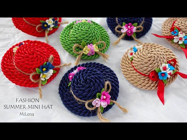  МОДНАЯ ЛЕТНЯЯ МИНИ ШЛЯПКА  FASHION SUMMER MINI HAT 