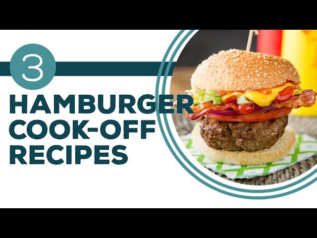 Full Episode Fridays: Burger Showdown - 3 Hamburger Cook-Off Recipes